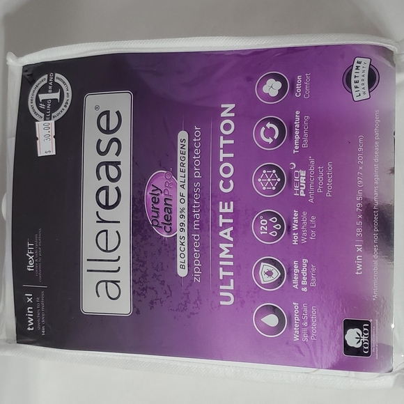 allerease Bedding Allerease Ultimate Mattress Protector Twin Xl New